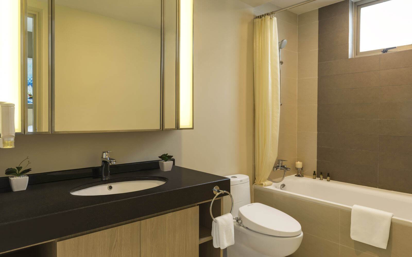 One Bedroom - Bathroom