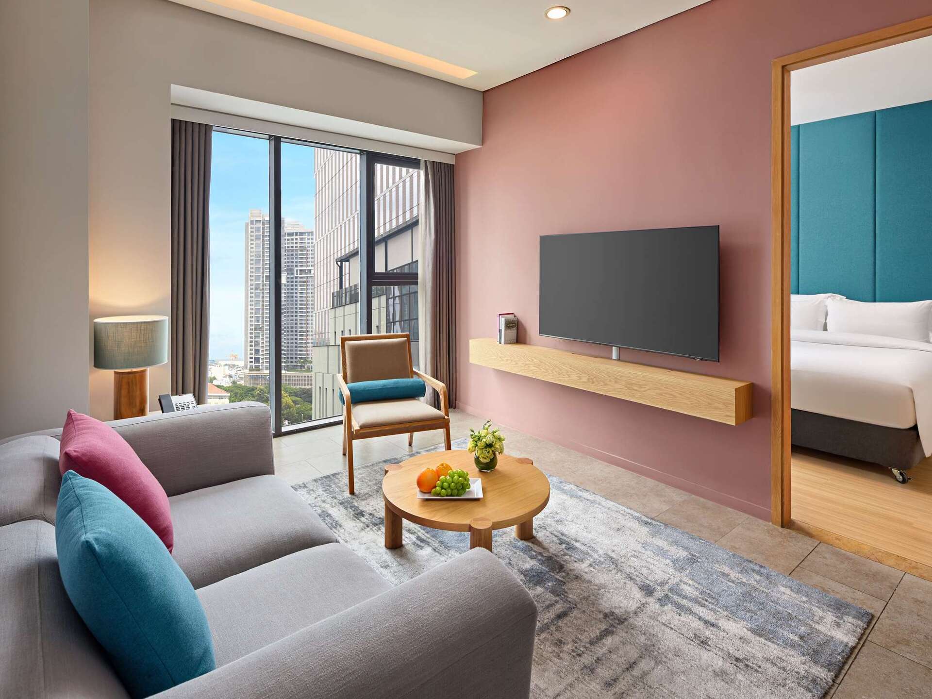 One Bedroom - Living Room