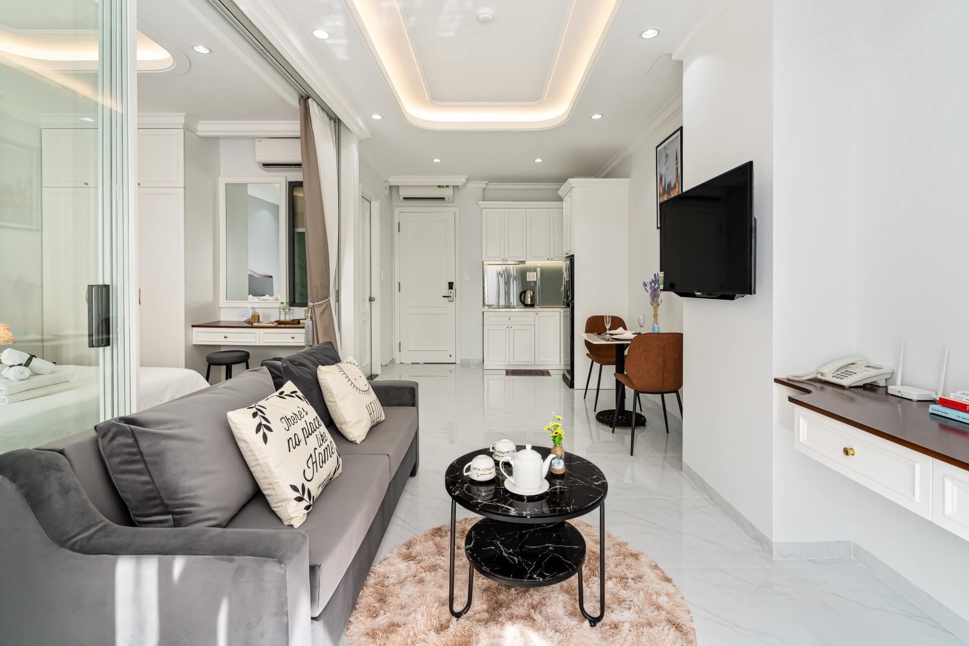 One Bedroom - Living Room