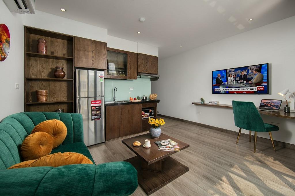 One Bedroom - Living Room