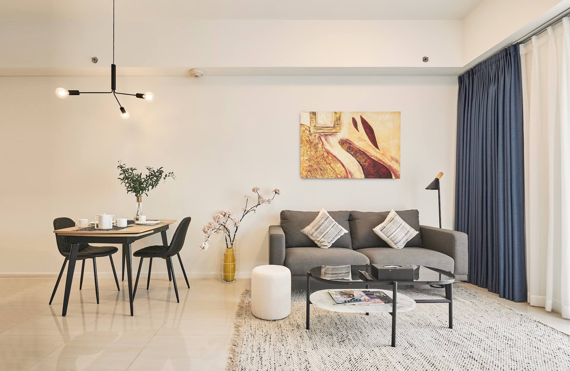 One Bedroom - Living Room