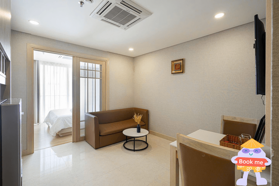 One Bedroom - Living Room