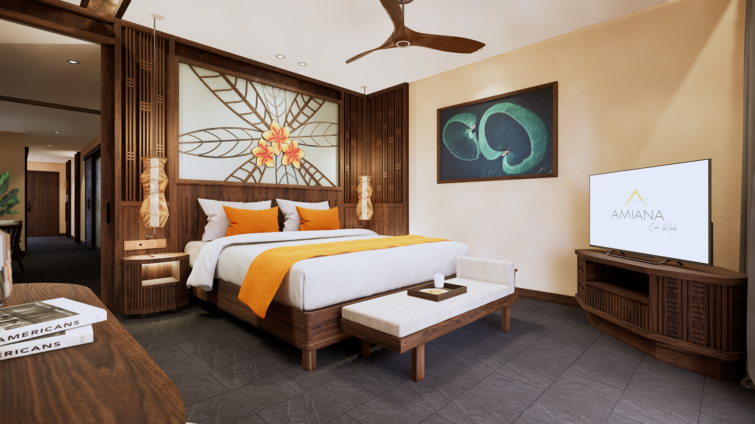 Family Room 2 Bedroom Garden View WCTR