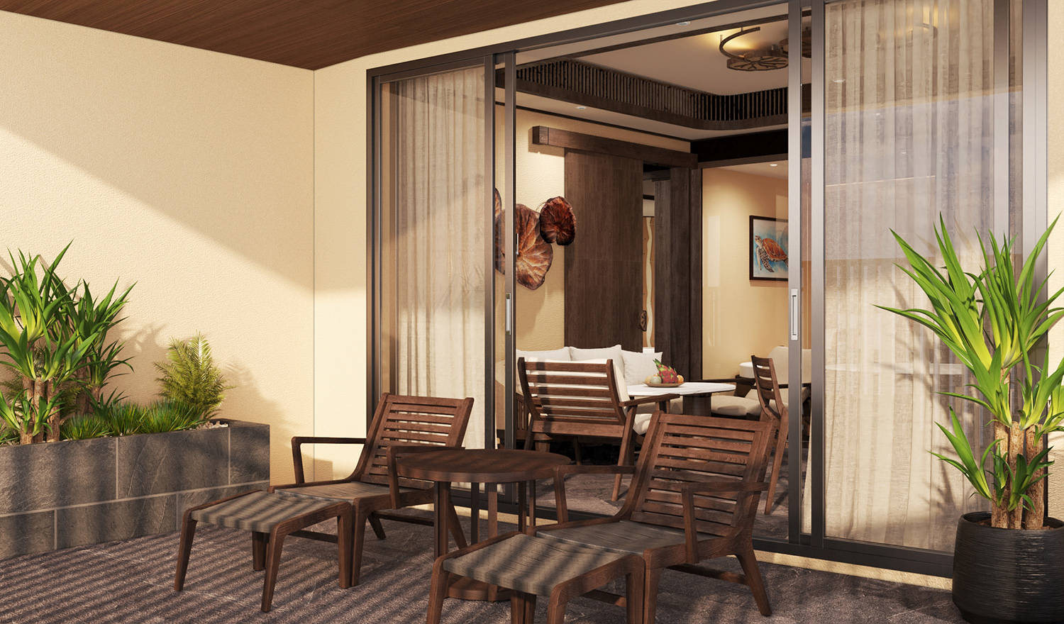 Executive Family Suite 2 Bedroom Sea View WCTR