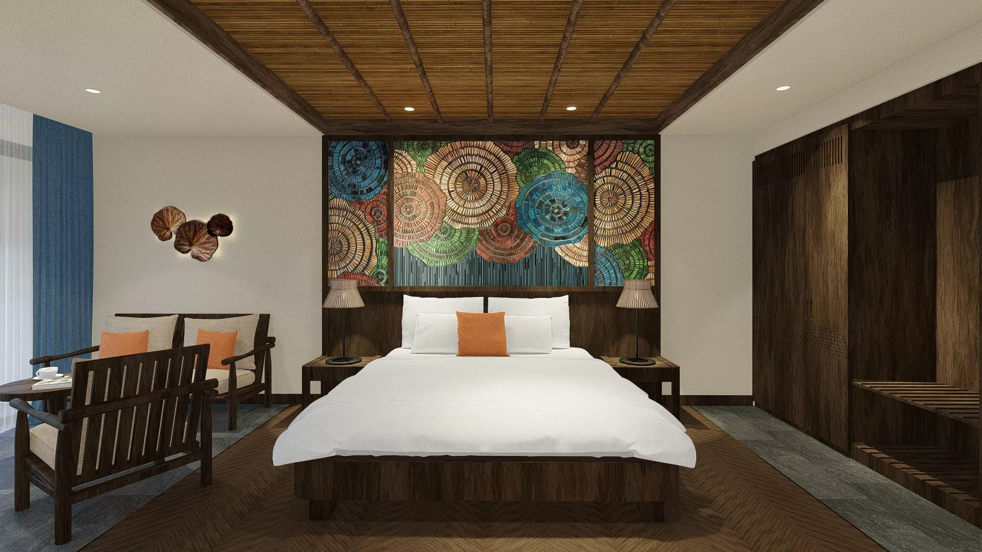 Family Room 2-Bedroom Garden View